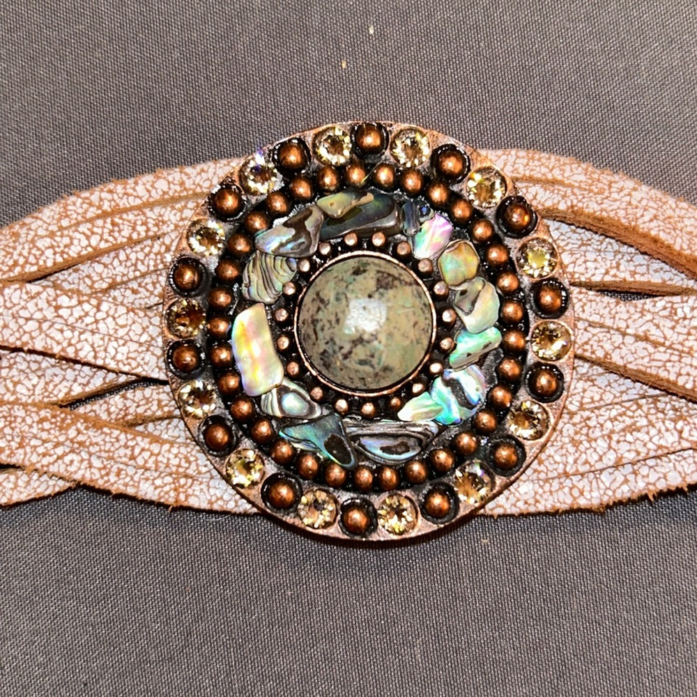 Leather Rock USA Bracelet